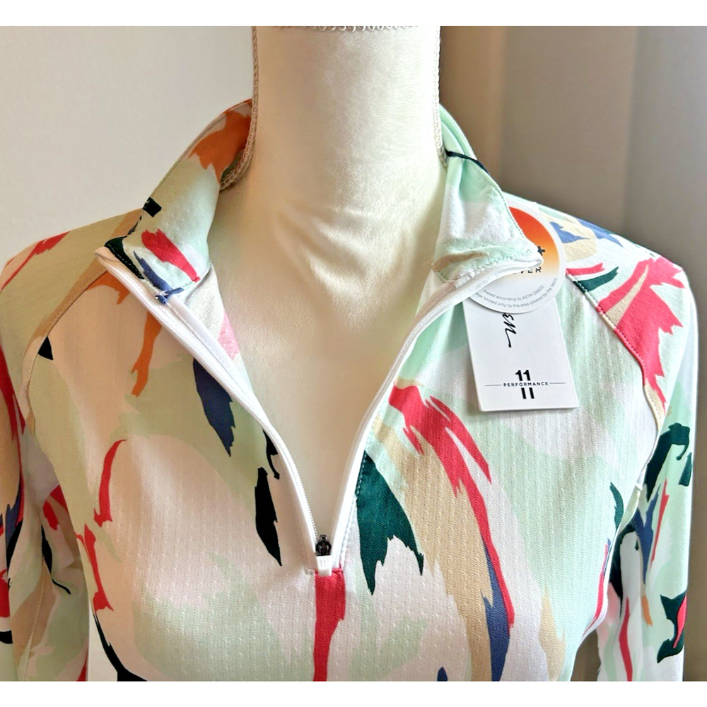 Walter Hagen Performance 11 UV Suncover 1/4 Zip Pullover Women's XS NWT - Picture 9 of 13